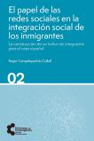 Portada "El papel de las redes sociales en la integración social de los inmigrantes"